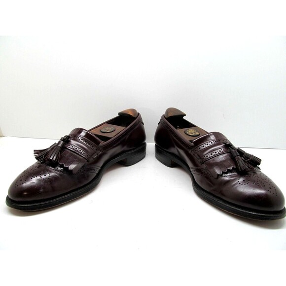Allen Edmonds Bridgeton Leather Tasseled Loafers Mens Size US 10.5 B - Picture 5 of 12